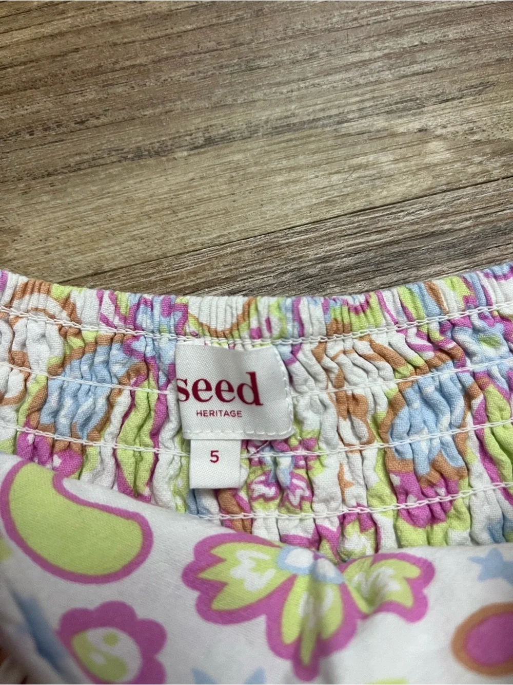 Seed Heritage Pastel Paisley Tank & Skirt Set